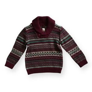 Tea Collection striped shawl neck sweater